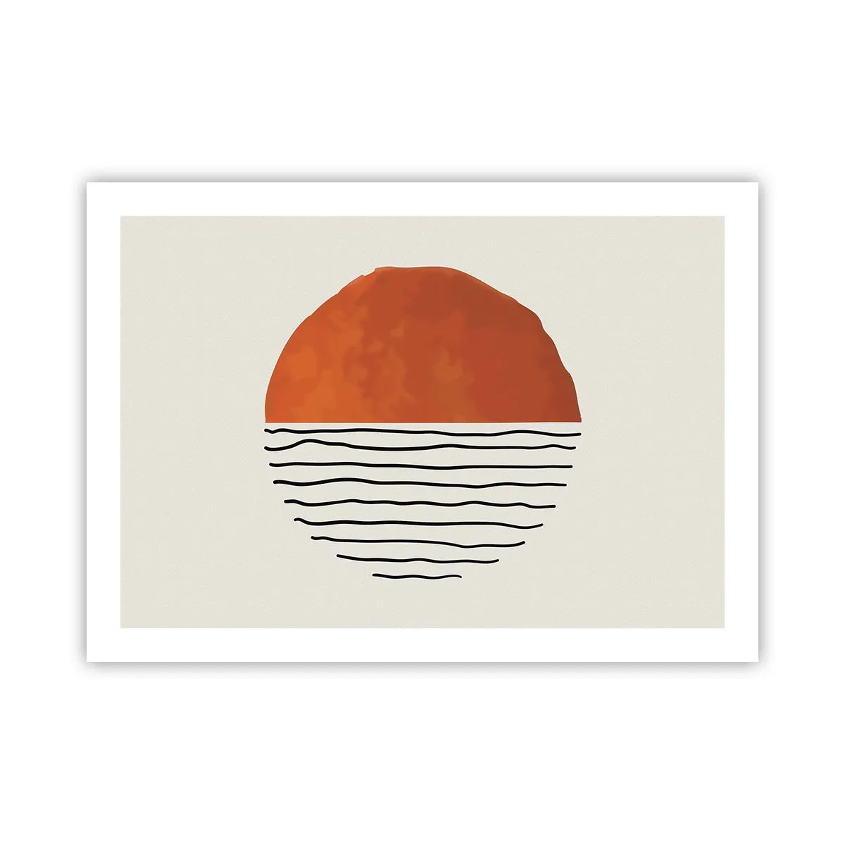 Poster - În stil japonez - 70x50 cm