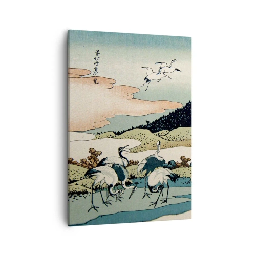 Tablou pe pânză - În mod japonez - 50x70 cm