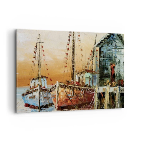 Tablou pe pânză - Întoarcere pașnică - 100x70 cm