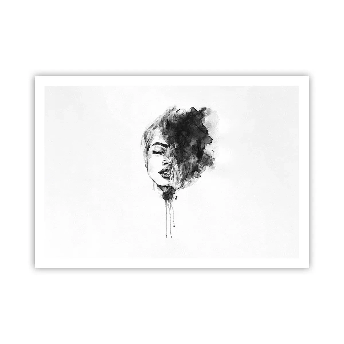 Poster - La ce visează frumoasa - 100x70 cm
