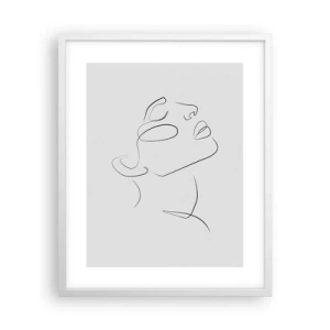 Poster în ramă albă - Meandrele unui vis - 40x50 cm