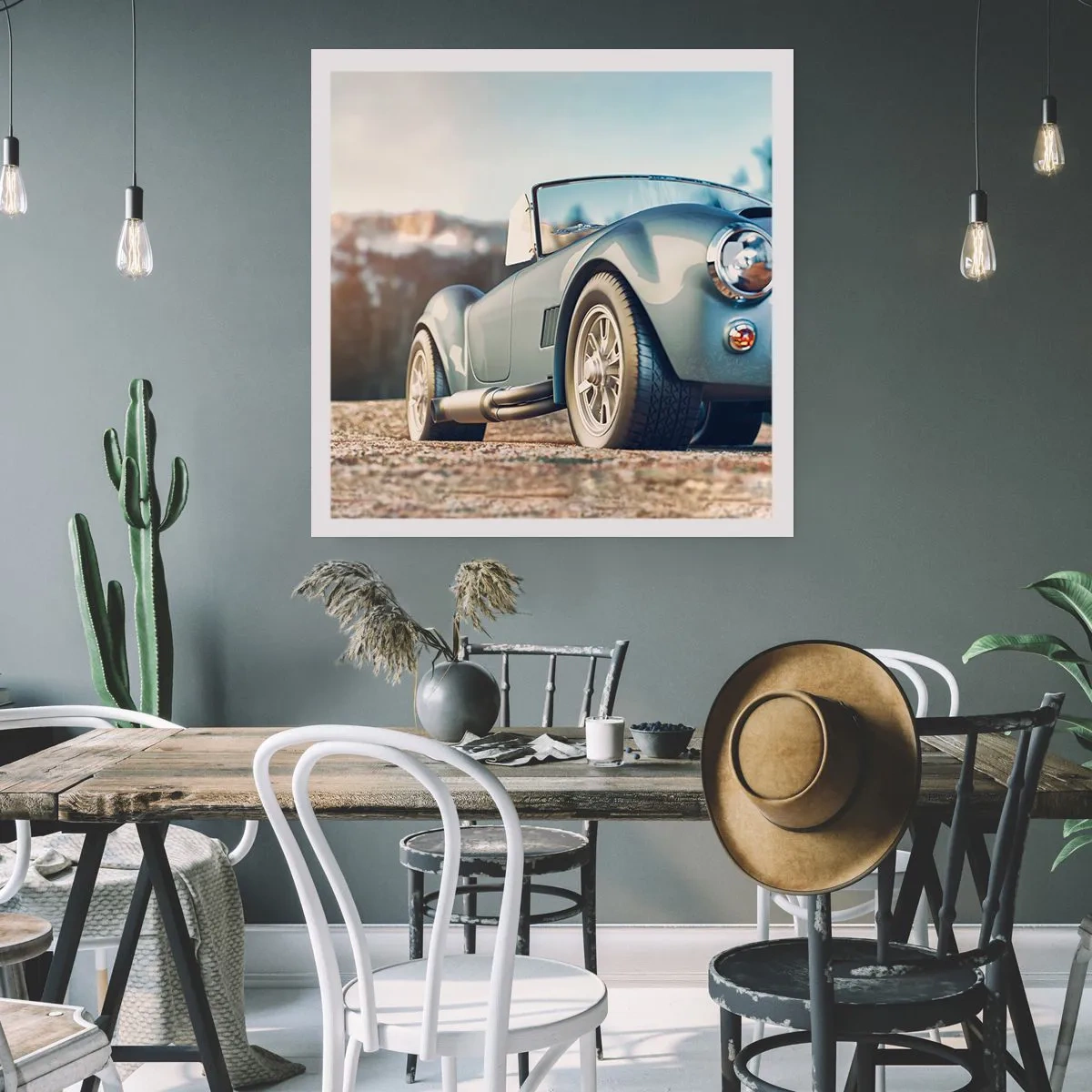 Poster - Pentru că stilul contează - 30x30 cm