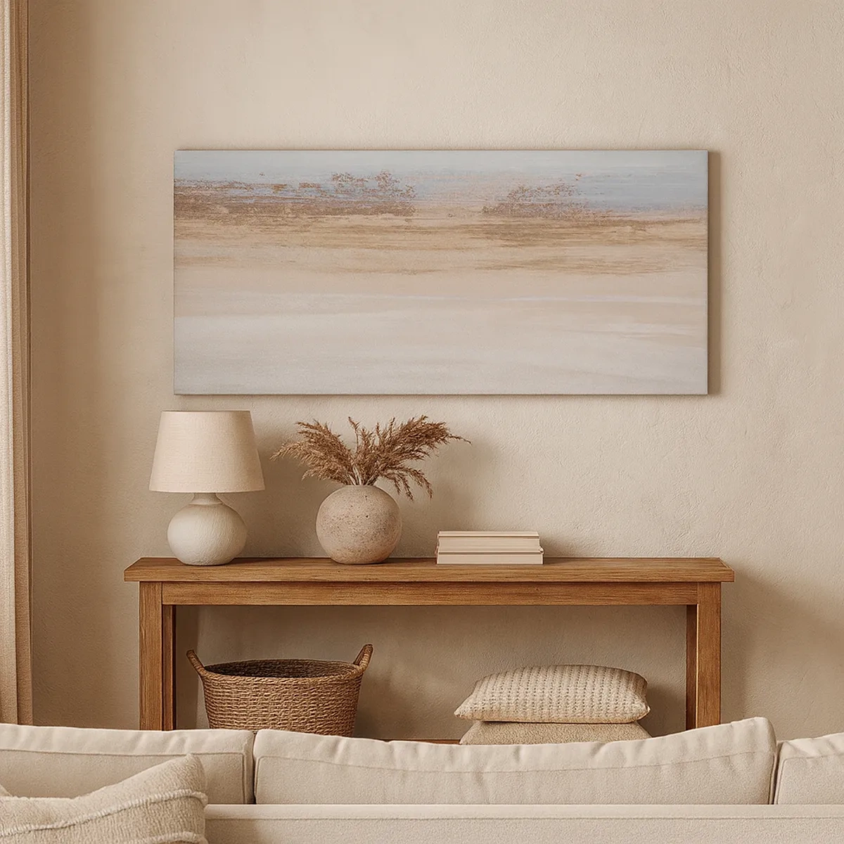 Tablou pe pânză - Un peisaj ambiguu - 30x30 cm