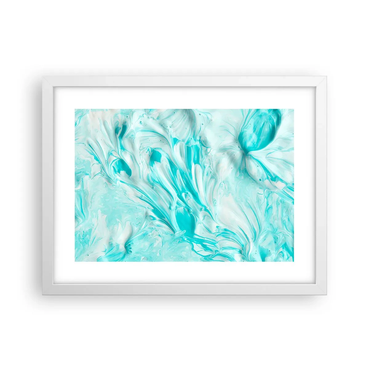 Poster în ramă albă - Împreună pentru totdeauna - 40x30 cm