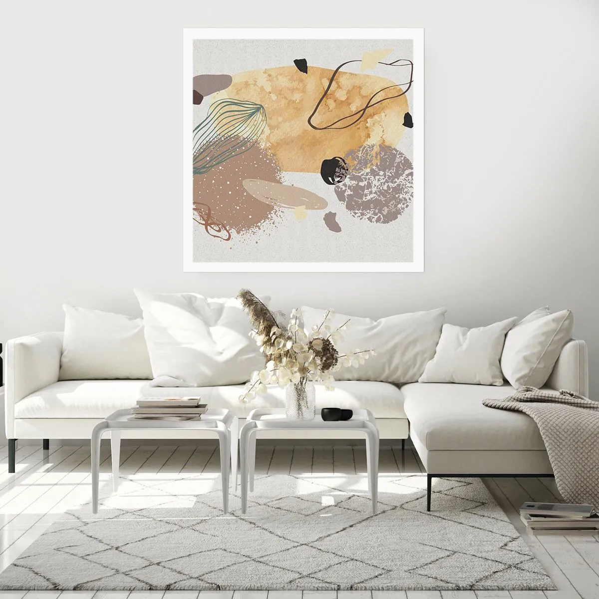 Poster - Fluiditatea aplicată - 30x30 cm