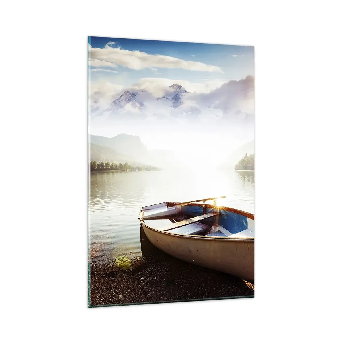 Tablou pe sticlă - Peste apa mare și limpede - 80x120 cm