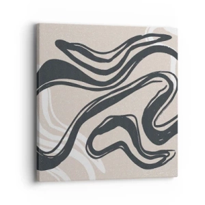 Tablou pe pânză - Expresie multiplicată - 40x40 cm