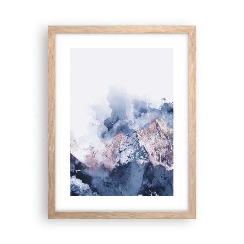 Poster în ramă de stejar deschis - Acestea sunt vârfurile! - 30x40 cm