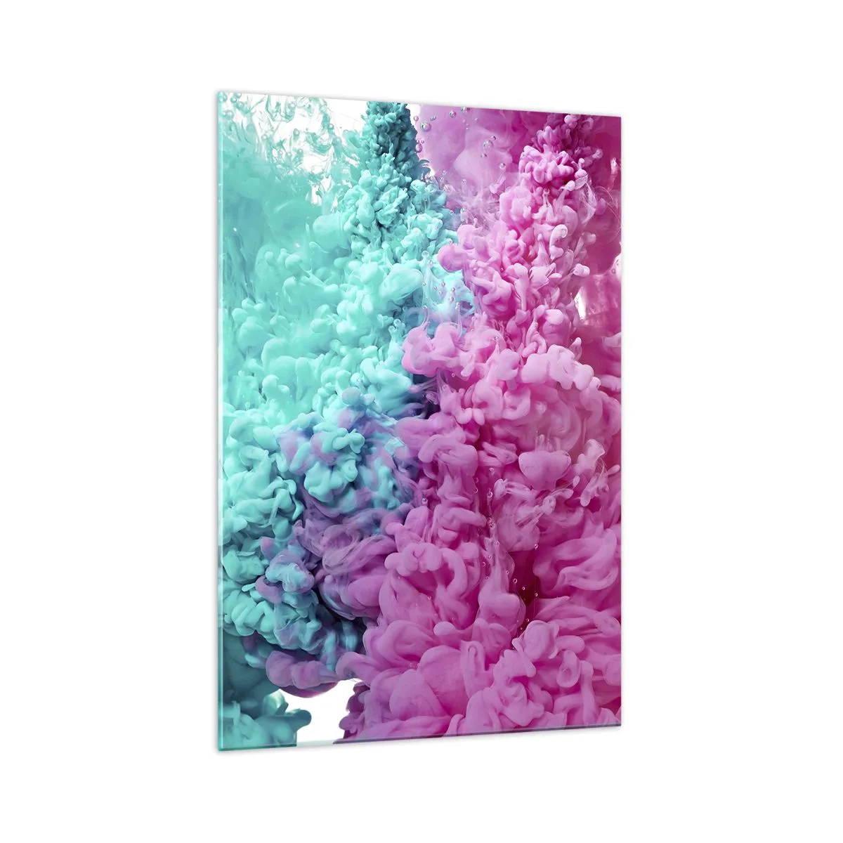 Tablou pe sticlă - O ciocnire decisivă - 70x100 cm