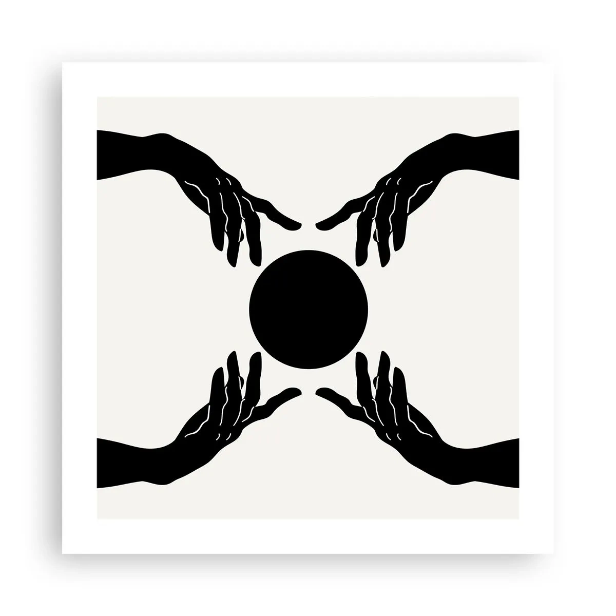 Poster - Semnul secret - 50x50 cm