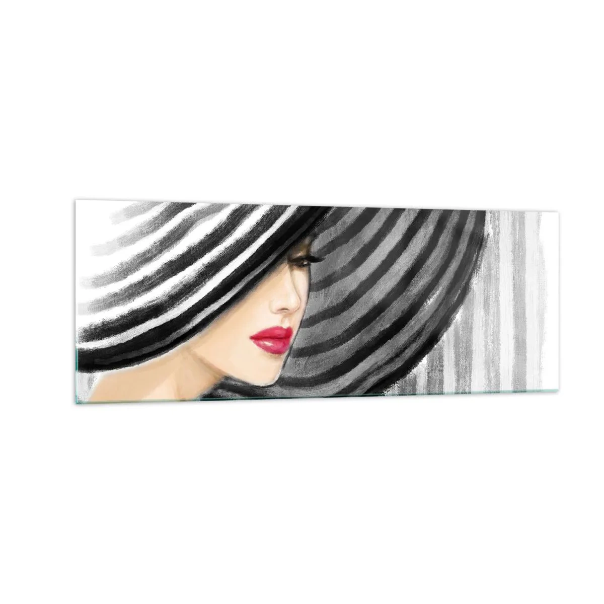 Tablou pe sticlă - Unde te pot găsi? - 140x50 cm