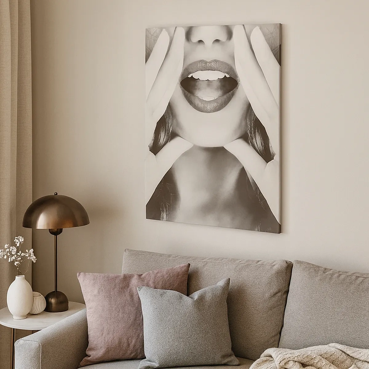 Tablou pe pânză - Vin imediat! - 50x70 cm