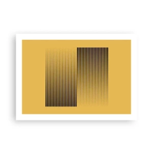 Poster - Pătratul contrariilor - 70x50 cm