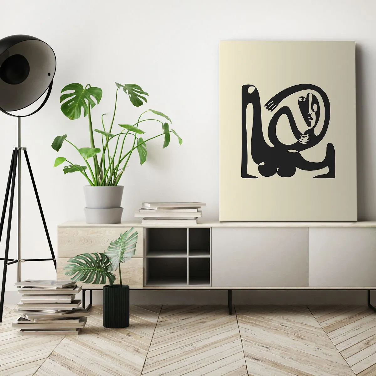 Tablou pe pânză - Aproape Picasso - 55x100 cm
