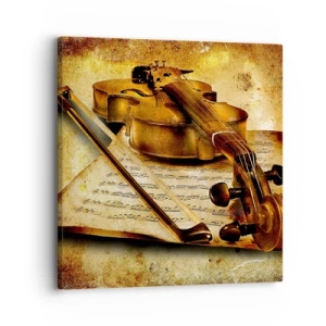 Tablou pe pânză - Virtuozitate necesară imediat - 30x30 cm