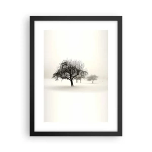 Poster în ramă neagră - Hibernare - 30x40 cm