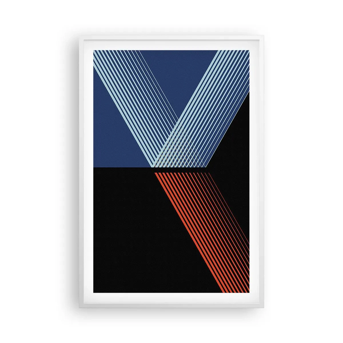 Poster în ramă albă - O poveste simplă - 61x91 cm