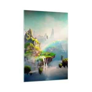 Tablou pe sticlă - Insule fericite - 70x100 cm