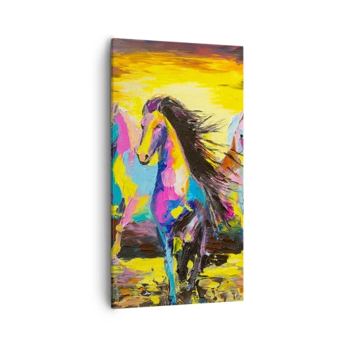 Tablou pe pânză - Scufundați în lumină - 55x100 cm