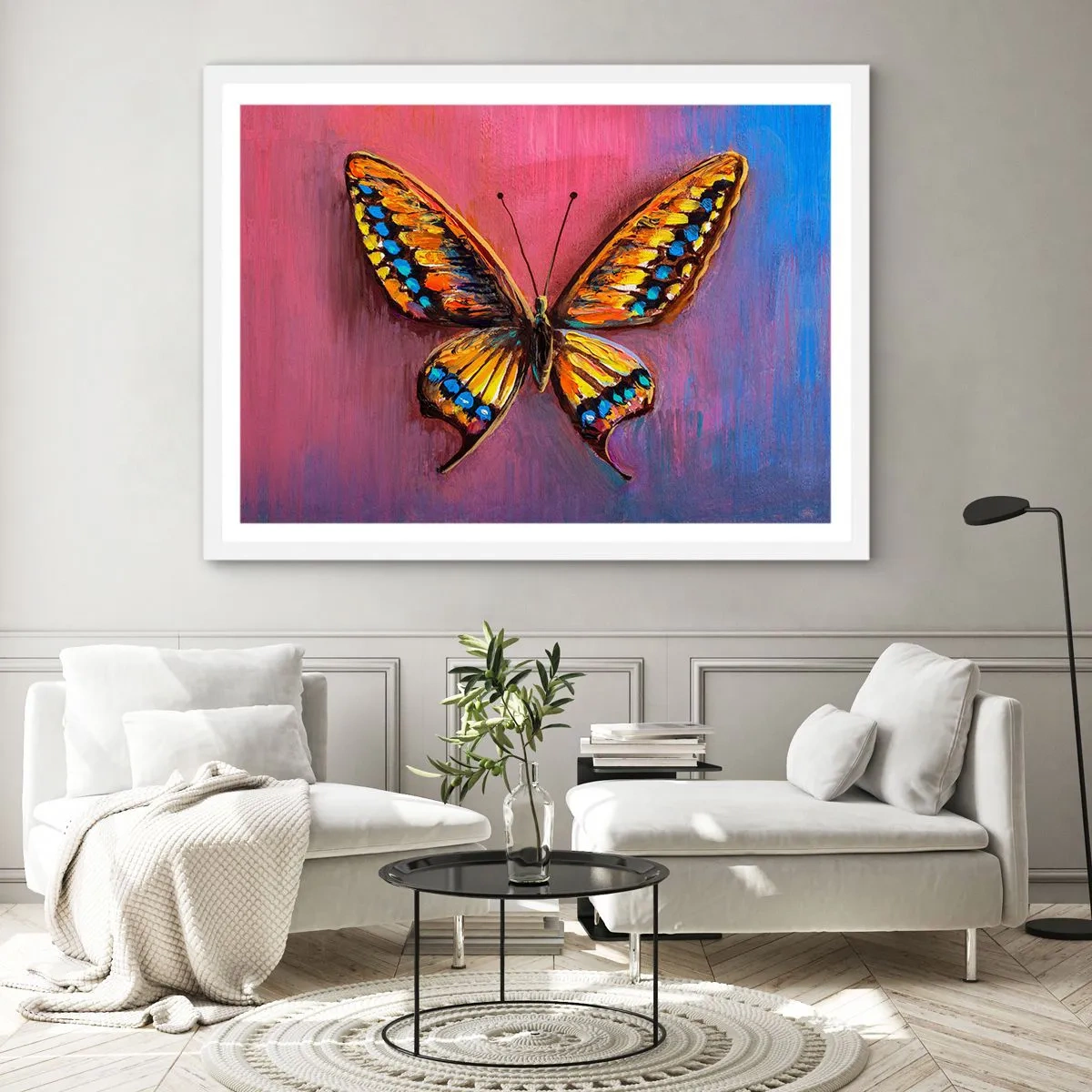 Poster în ramă albă - O bijuterie a naturii - 50x40 cm