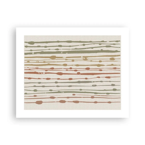 Poster - Notația culorilor muzicale - 50x40 cm