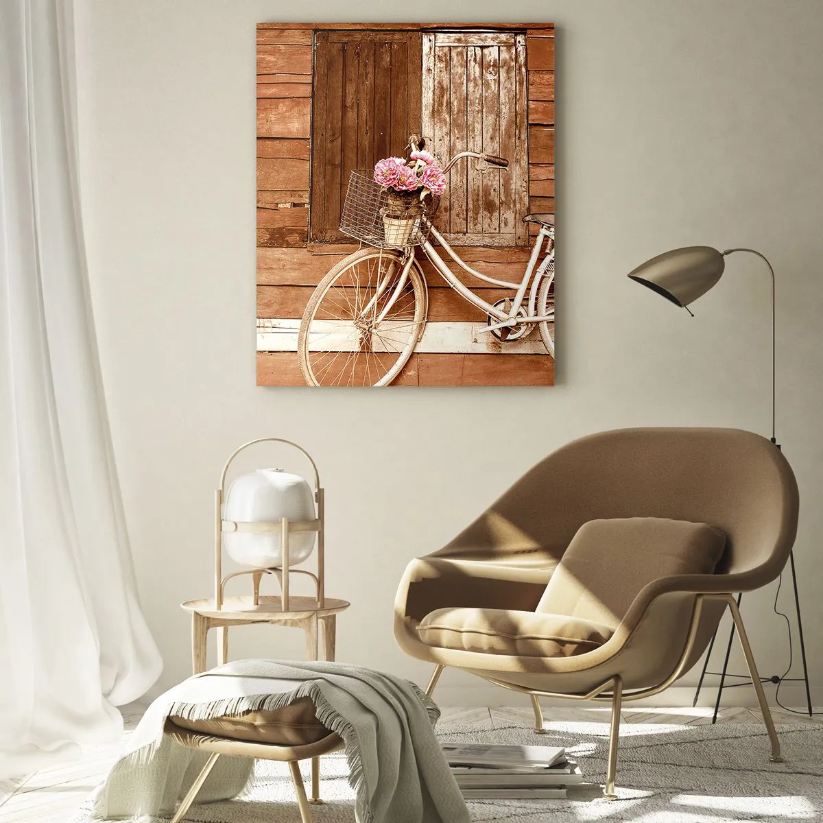 Tablou pe sticlă - Mă întorc imediat - 50x70 cm