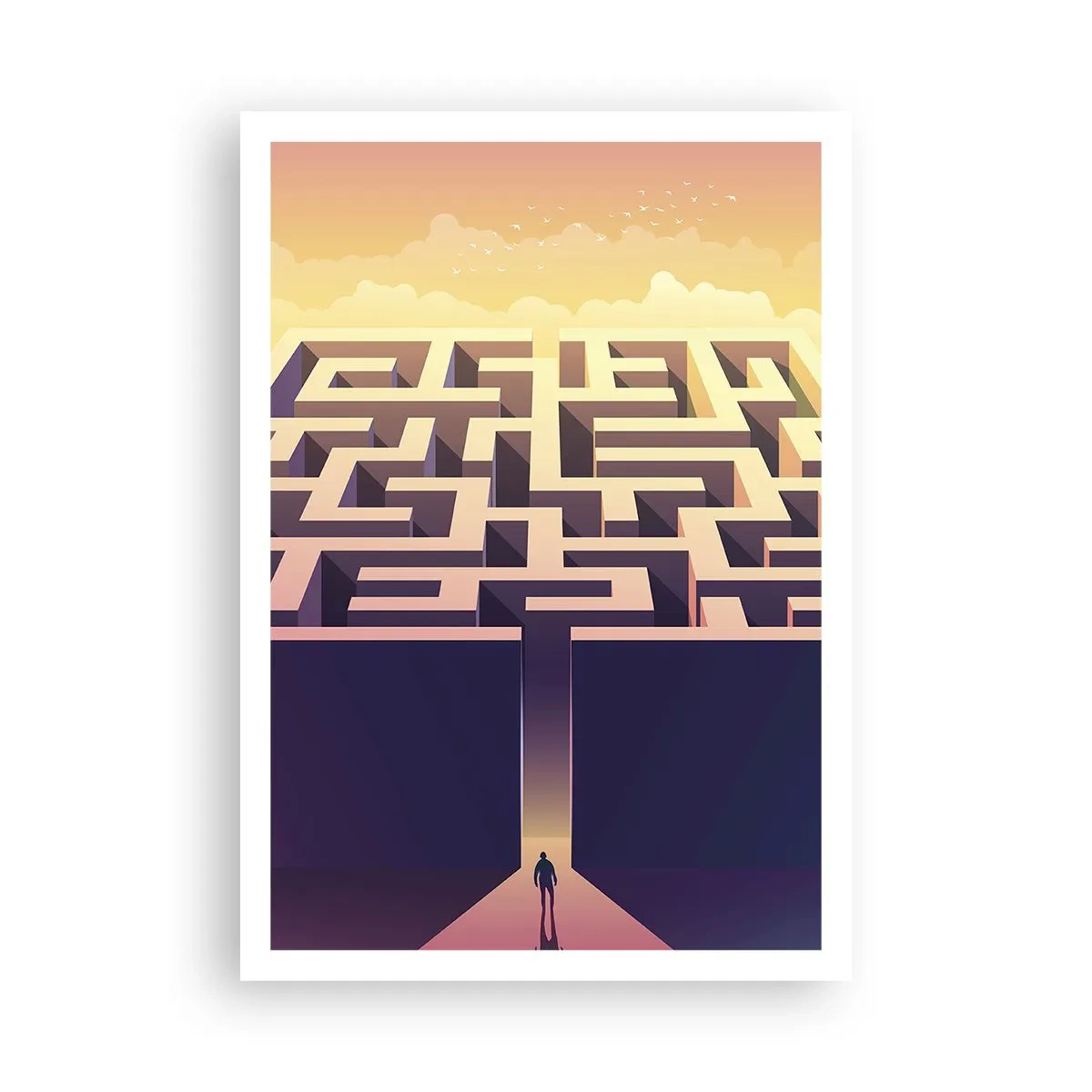 Poster - Momentul deciziei - 70x100 cm