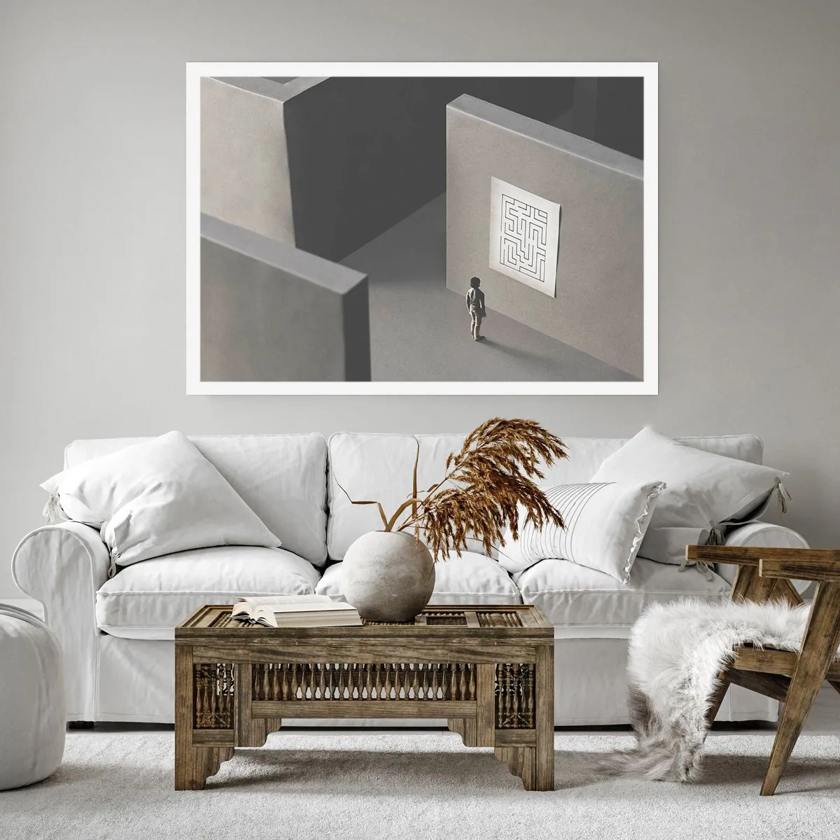 Poster - Dar unde sunt? - 50x40 cm