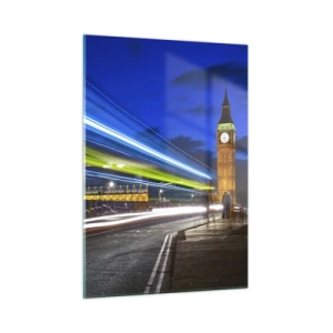 Tablou pe sticlă - Sub ochiul lui Big Ben - 50x70 cm