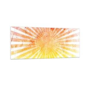 Tablou pe sticlă - Răsărituri și apusuri de soare - 100x40 cm