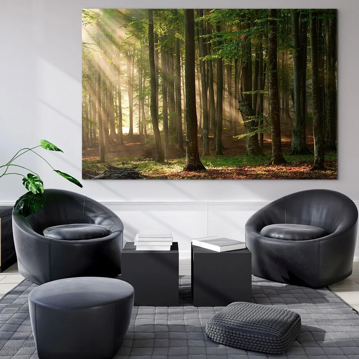 Tablou pe sticlă - Strălucitoare într-o dimineață de primăvară - 120x80 cm