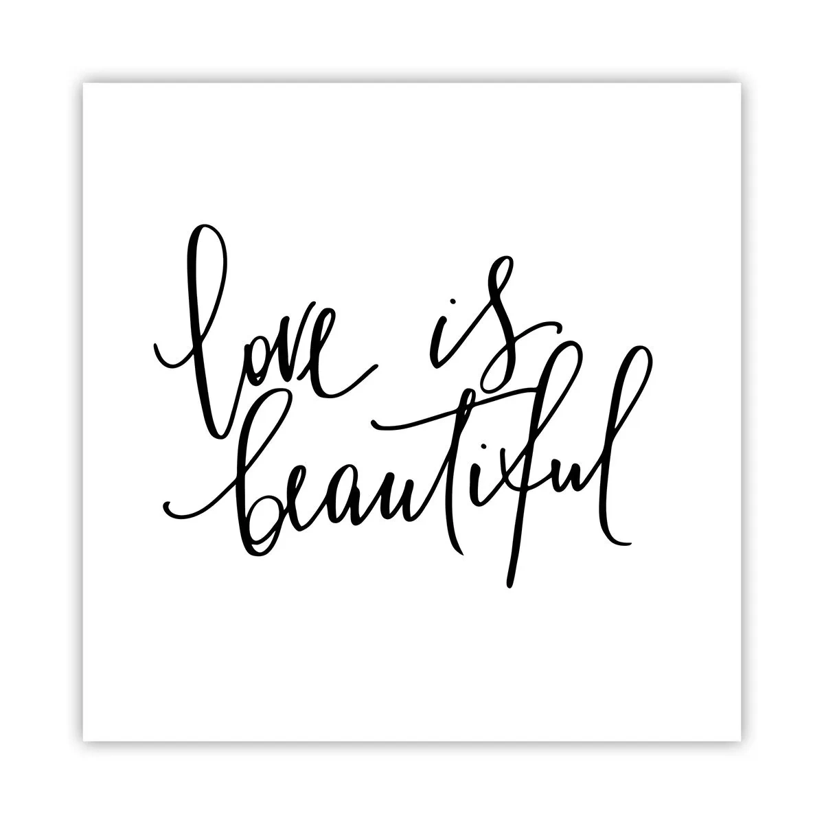 Poster - Citiți și repetați - 40x40 cm