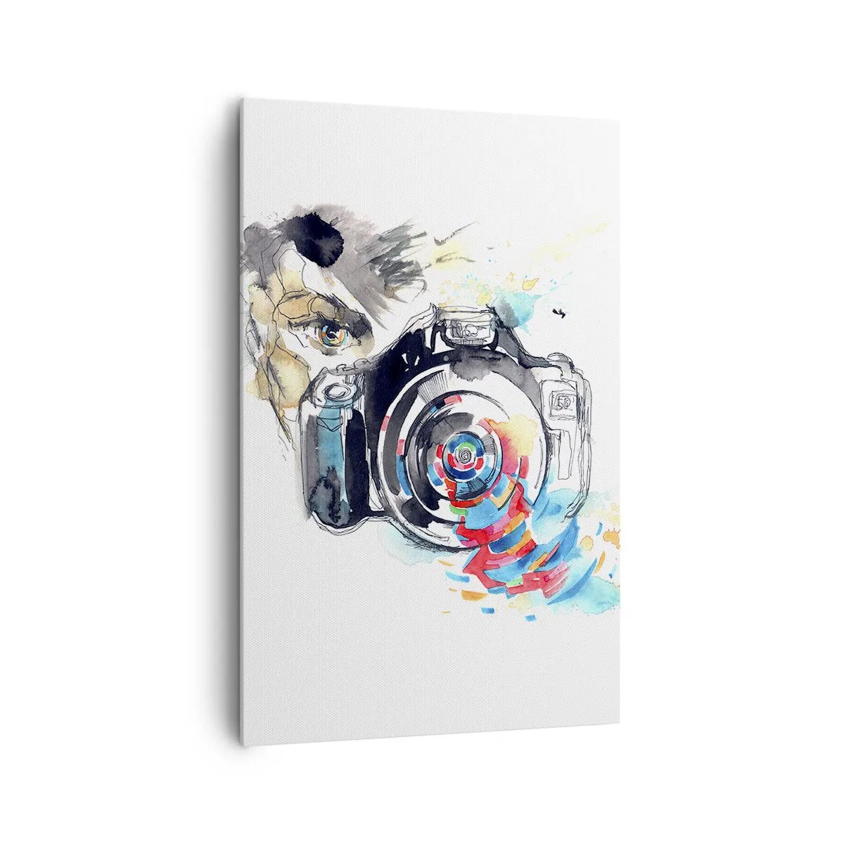 Tablou pe pânză - În ochiul obiectivului - 80x120 cm