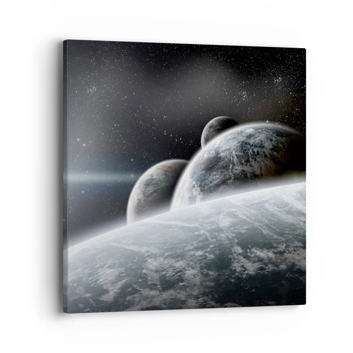 Tablou pe pânză - Muzica cosmică a sferelor - 40x40 cm