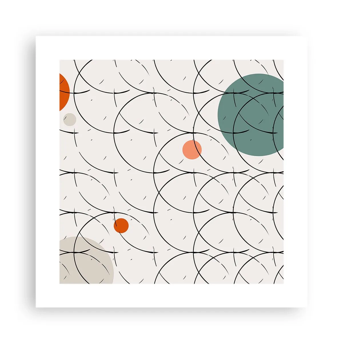 Poster - În spiritul pop-art - 40x40 cm