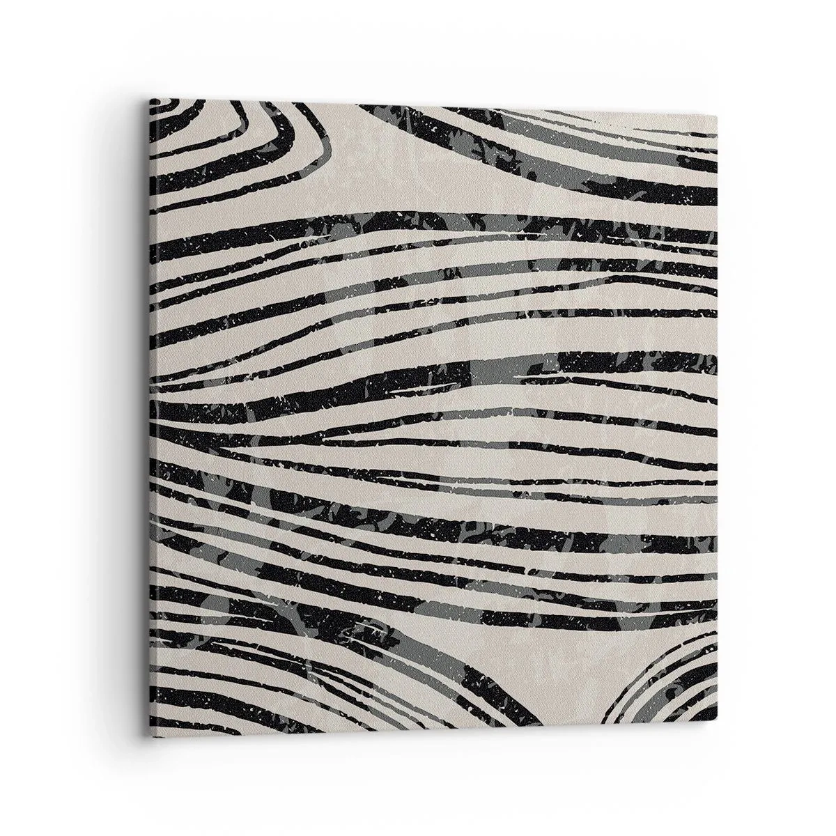 Tablou pe pânză - Deversare de linii - 70x70 cm