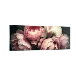 Tablou pe sticlă - Farmecul belle epoque - 140x50 cm
