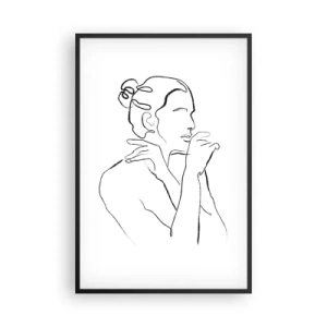 Poster în ramă neagră - Actul: un mister senzual - 61x91 cm