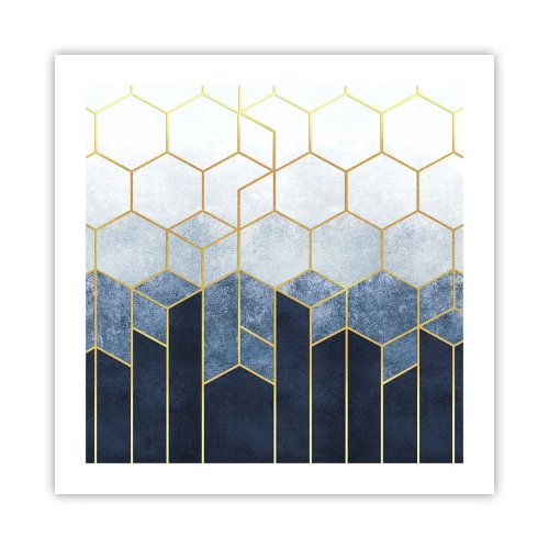 Poster - Compoziție în ritm sincopat - 50x50 cm