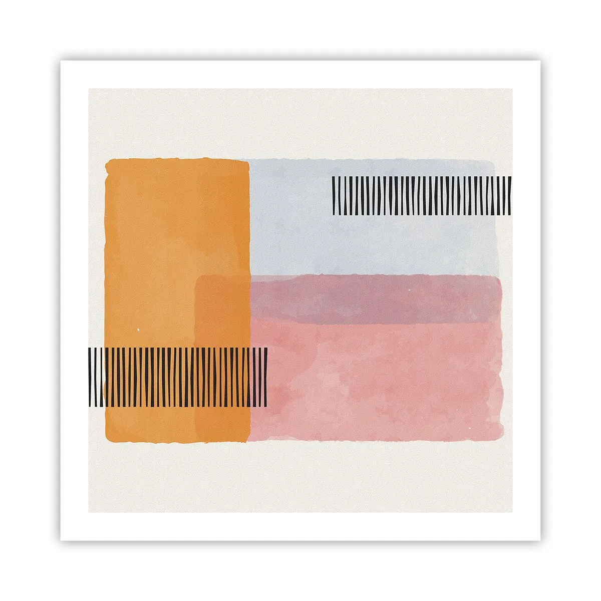 Poster - Din colț în colț - 60x60 cm