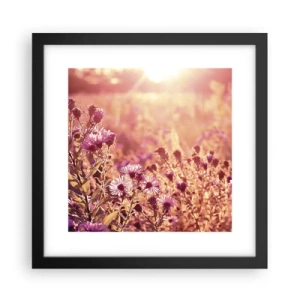Poster în ramă neagră - Înainte ca vara să plece - 30x30 cm