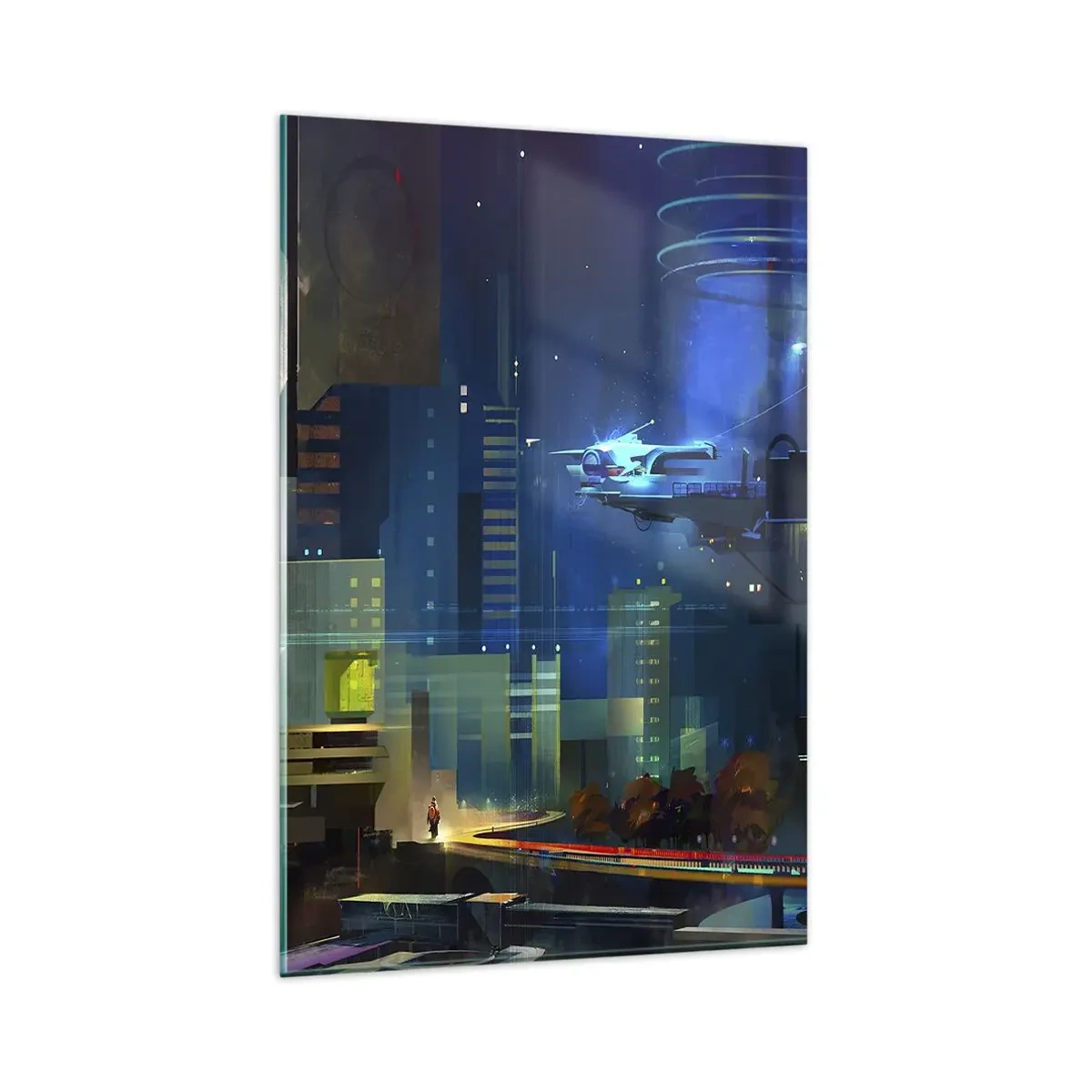 Tablou pe sticlă - În viitorul apropiat - 80x120 cm