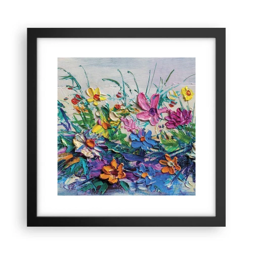 Poster în ramă neagră - Nu este deloc o natură moartă - 30x30 cm