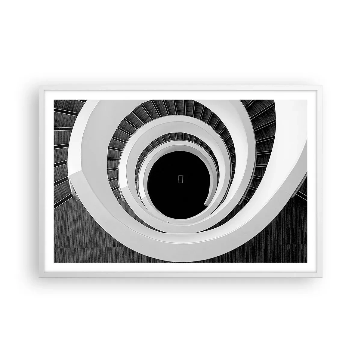 Poster în ramă albă - Până la miez - 91x61 cm