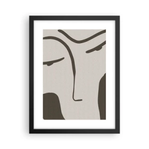 Poster în ramă neagră - Ca într-un tablou de Modigliani - 30x40 cm