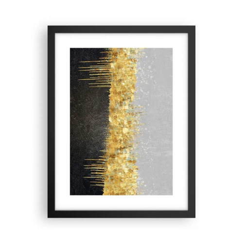 Poster în ramă neagră - Înăuntru și în sus - 30x40 cm