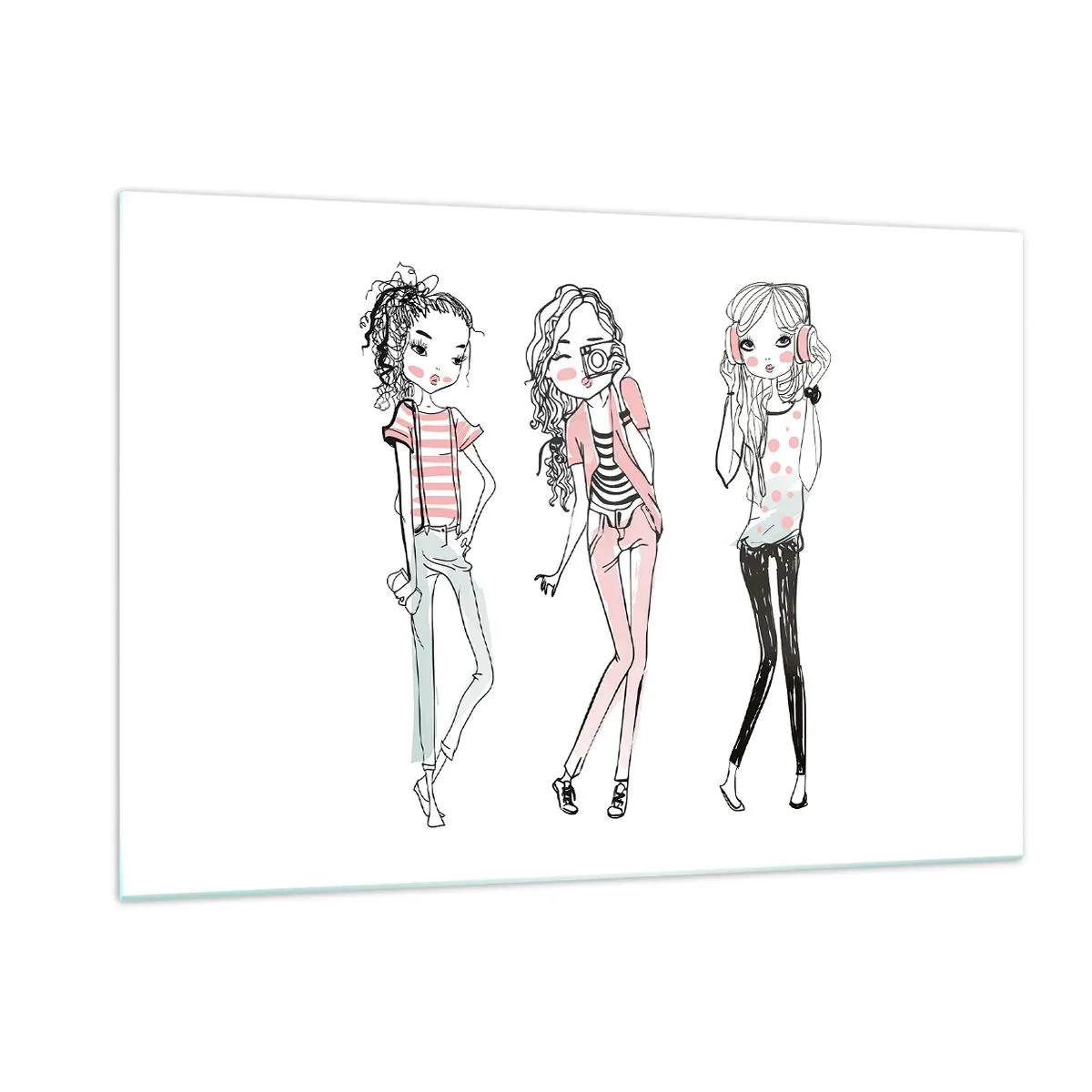 Tablou pe sticlă - Hai la distracție - 120x80 cm