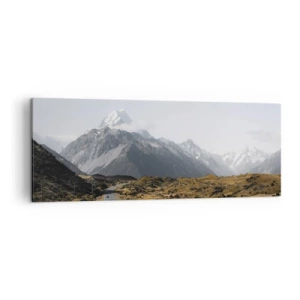 Tablou pe pânză - Drumul spre inima munților - 140x50 cm