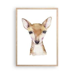 Poster în ramă de stejar deschis - Natura inocenței - 50x70 cm