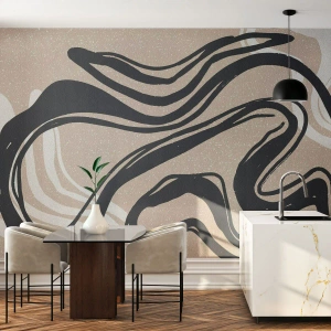 Tapet Autoadeziv Deluxe Sticker - Expresie multiplicată - Minimalism, Boho, scandinav - 350x256 cm